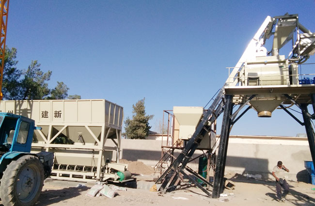 华体会网页版页面登录-华体会(中国)75混凝土搅拌站在乌兹别克斯坦安装作业